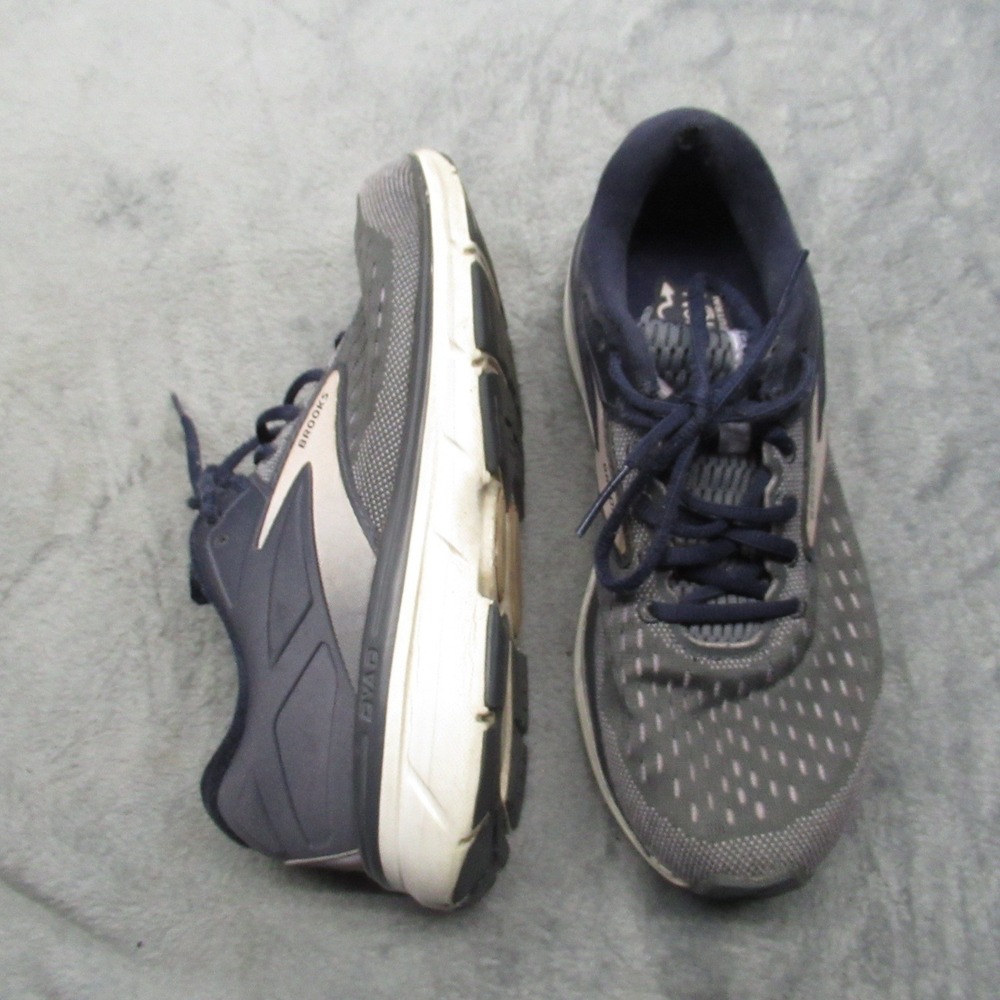 Brooks Dyad 11 Women 9B Running Shoes Navy Cushioned Lightweight Active Jog Hike